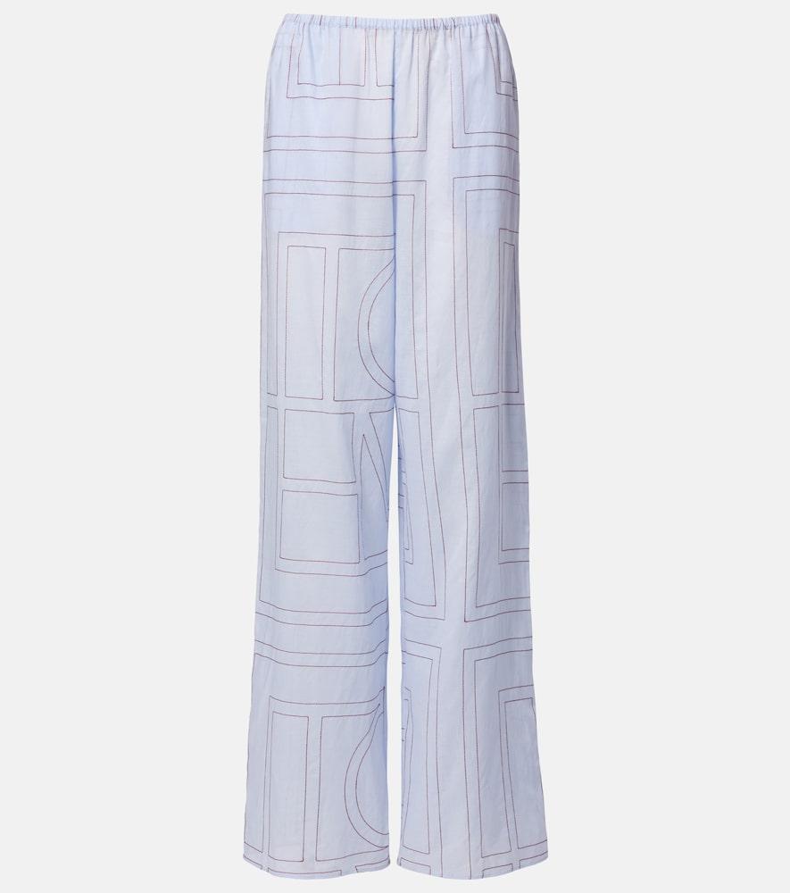 toteme embroidered cotton