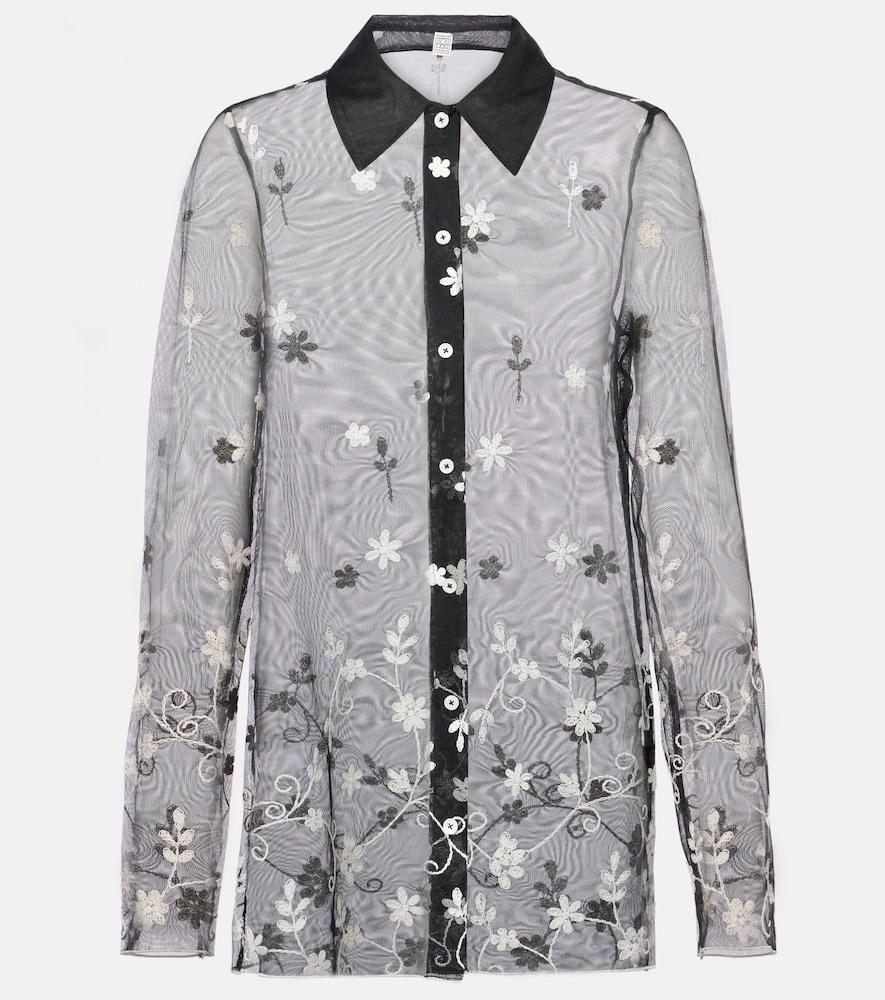 toteme embroidered semi