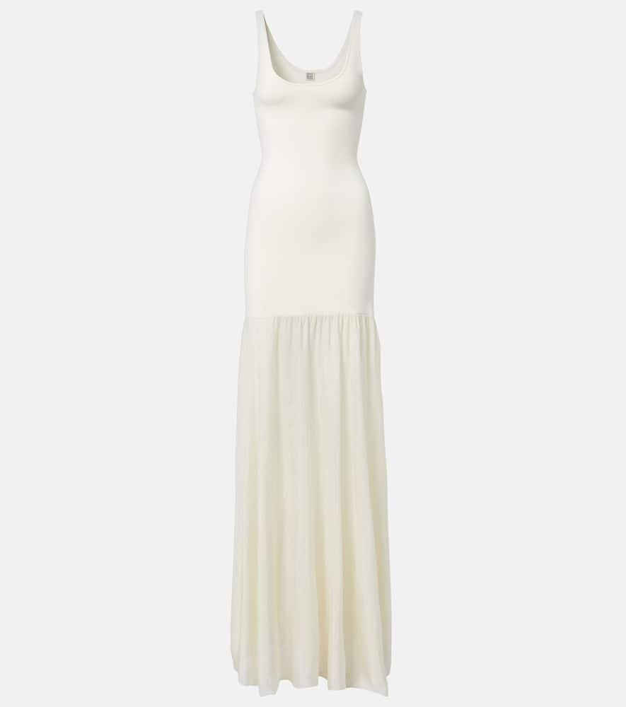 toteme evening jersey maxi dress