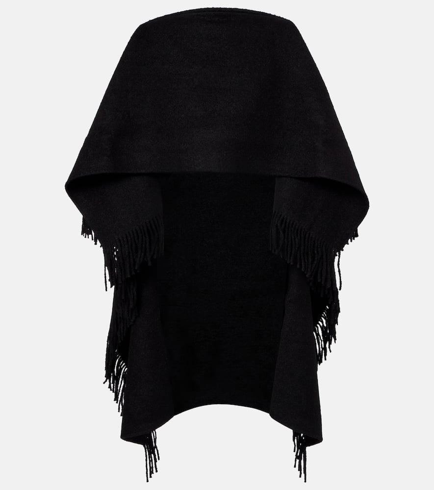 toteme fringed wool