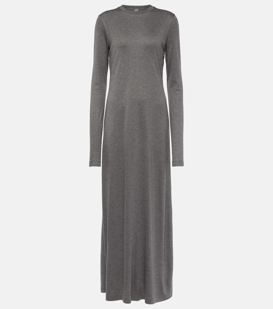 toteme jersey maxi dress