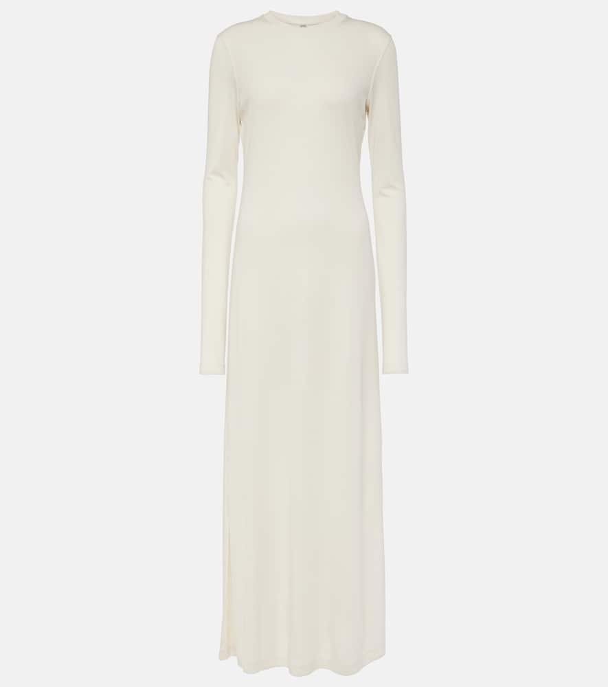 toteme jersey maxi dress