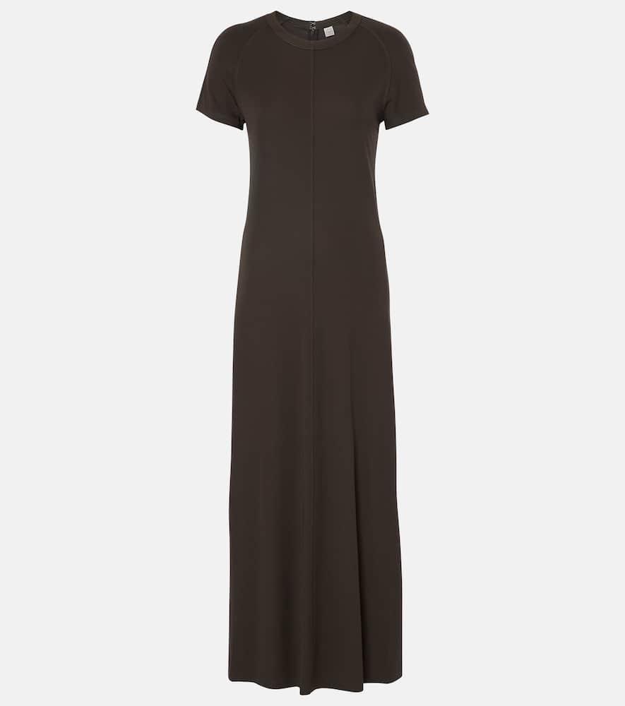 toteme jersey maxi dress