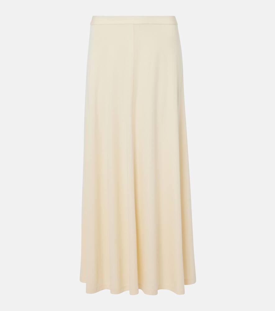 toteme jersey maxi skirt