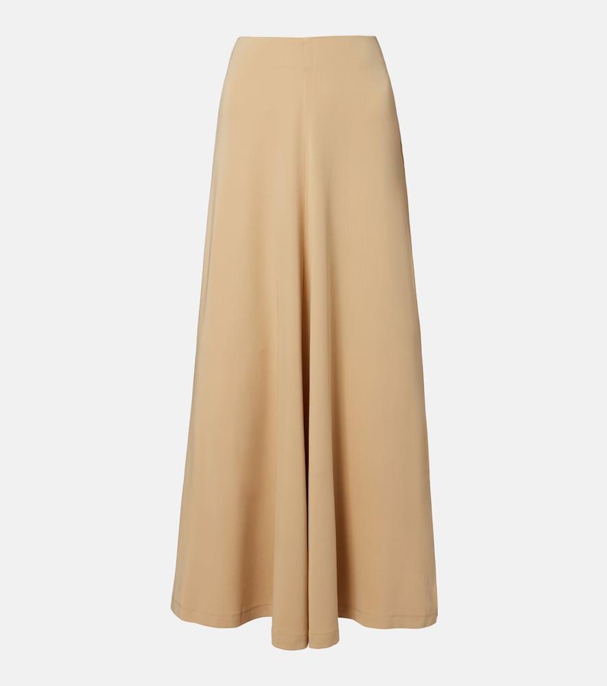 toteme jersey maxi skirt