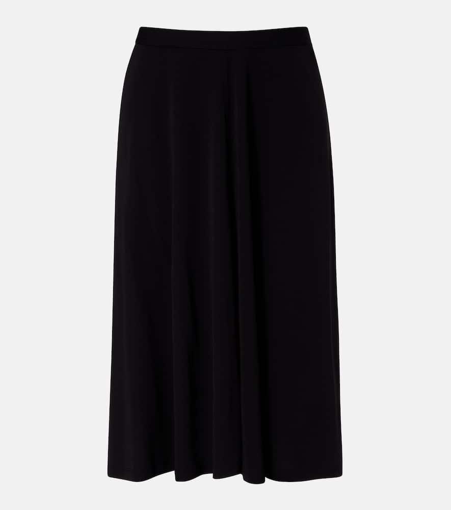 toteme jersey midi skirt