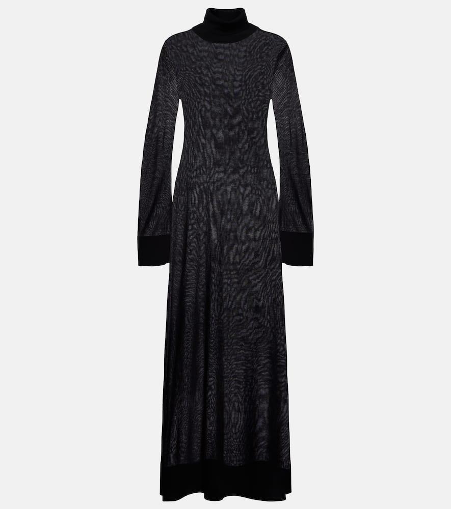 toteme knitted maxi dress