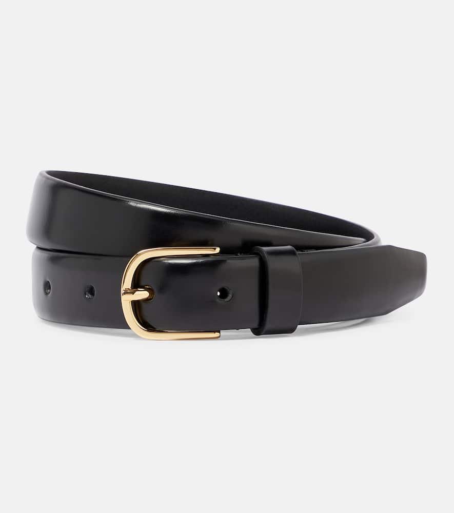 toteme leather belt