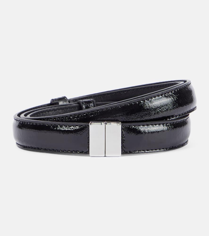 toteme leather belt
