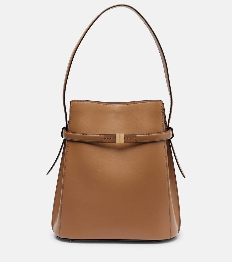 toteme leather bucket bag