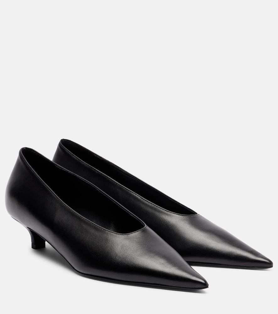 toteme leather pumps