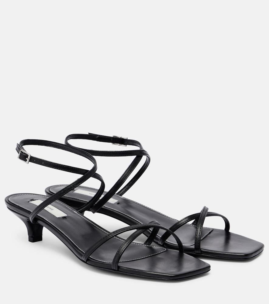 toteme leather sandals