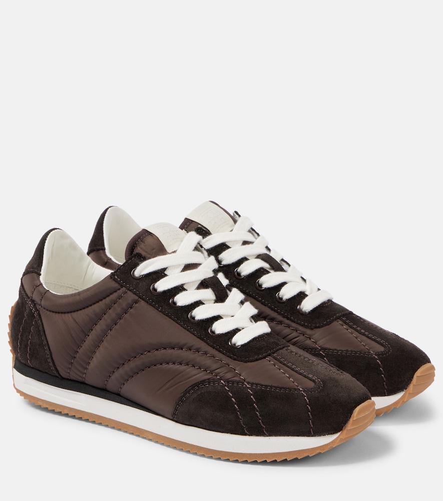 toteme leather sneakers