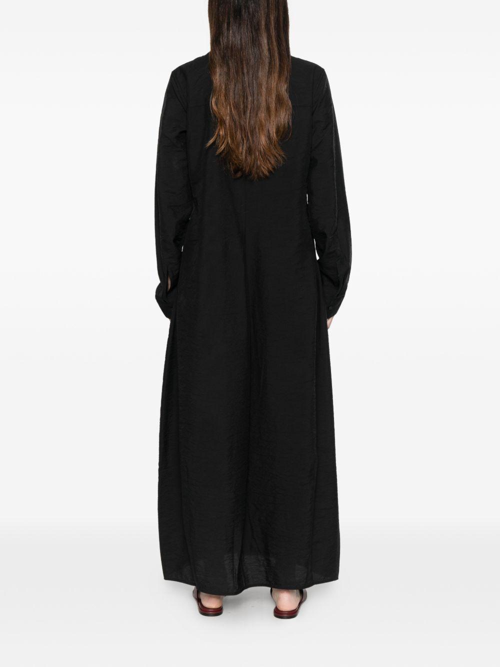 toteme main dresses black silk - women