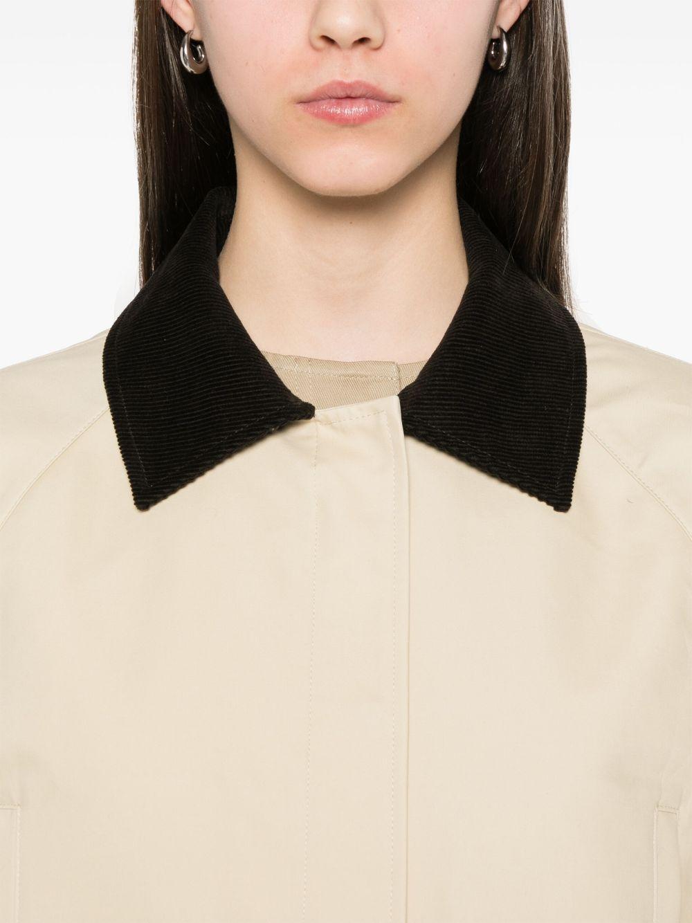 toteme main jackets beige organic cotton - women