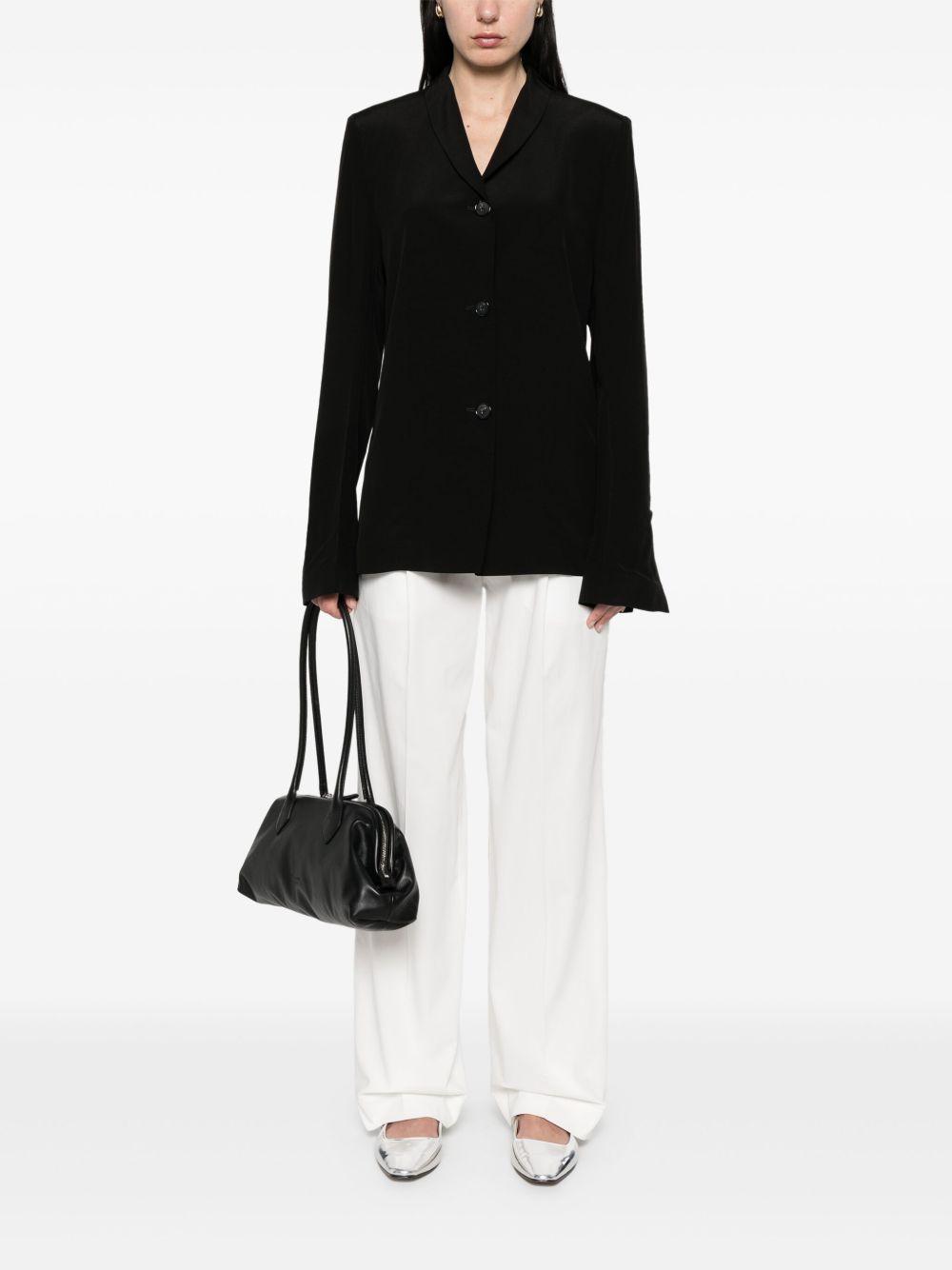 toteme main jackets black viscose - women