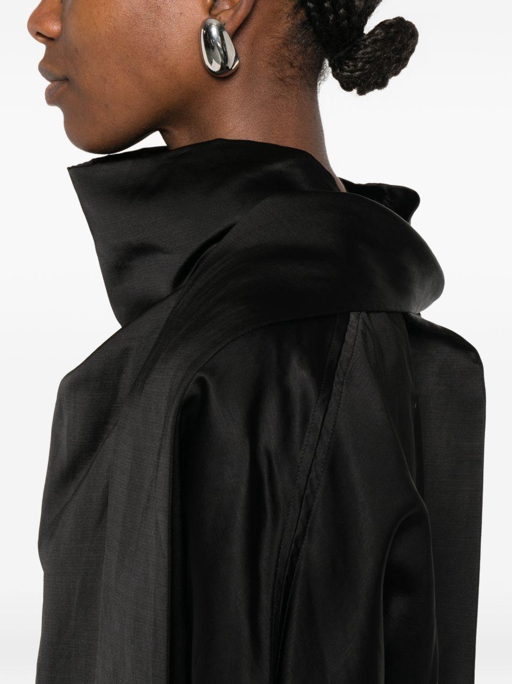 toteme main shirts black viscose linen/flax - women