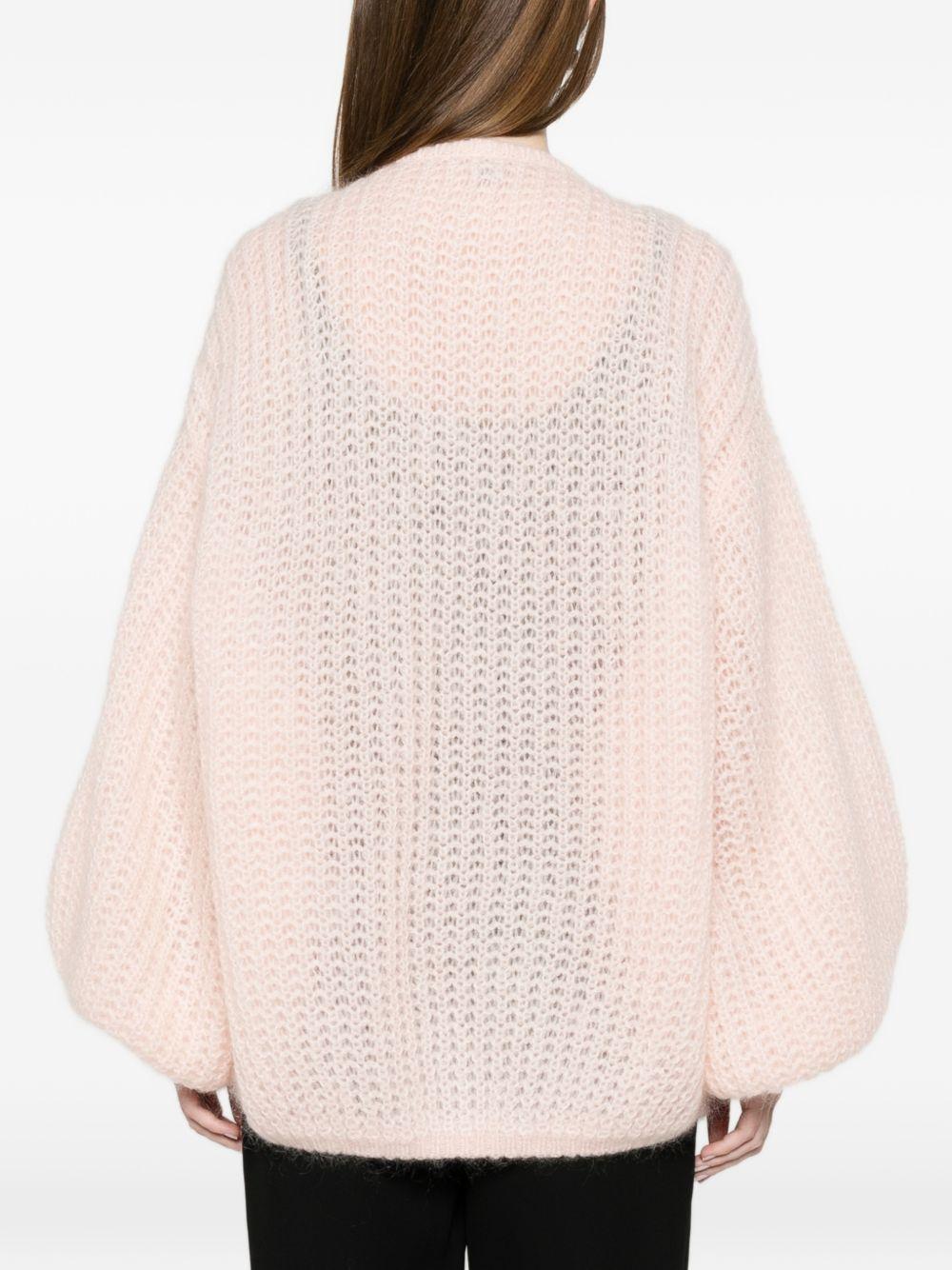 toteme main sweaters pink mohair - women