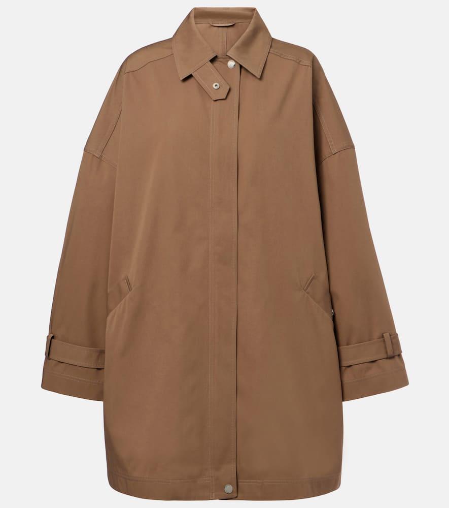 toteme oversized cotton jacket