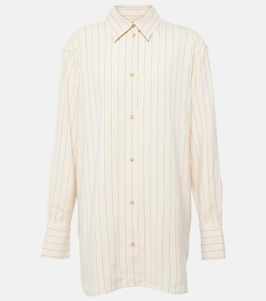 toteme pinstriped shirt