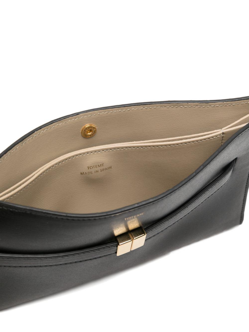 toteme pre bags black calf leather - women