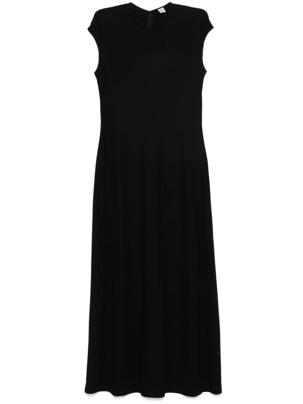 toteme pre dresses black viscose - women