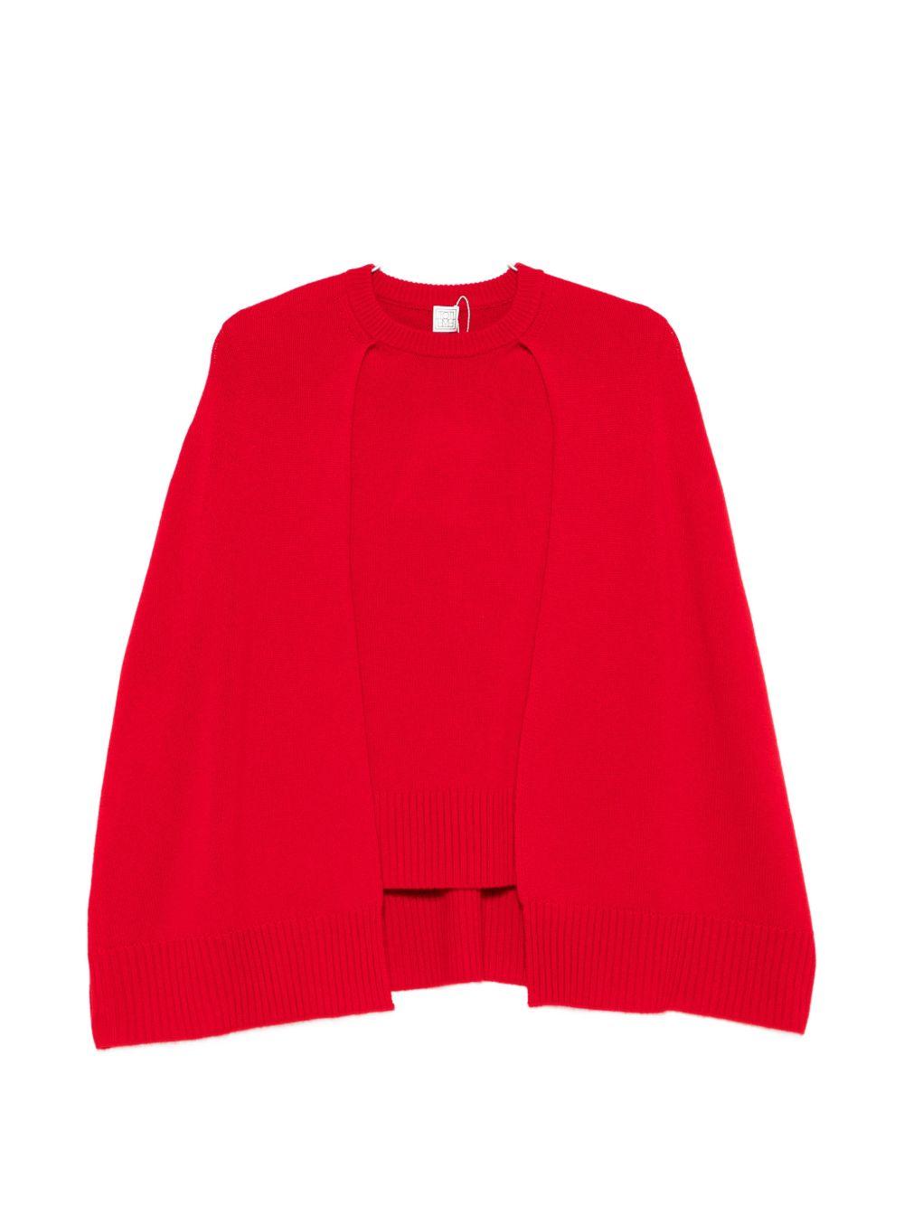 toteme pre sweaters red cashmere - women