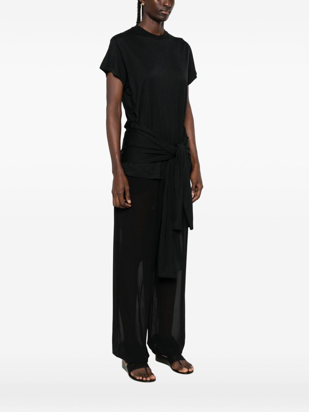 toteme pre t-shirts and polos black - women