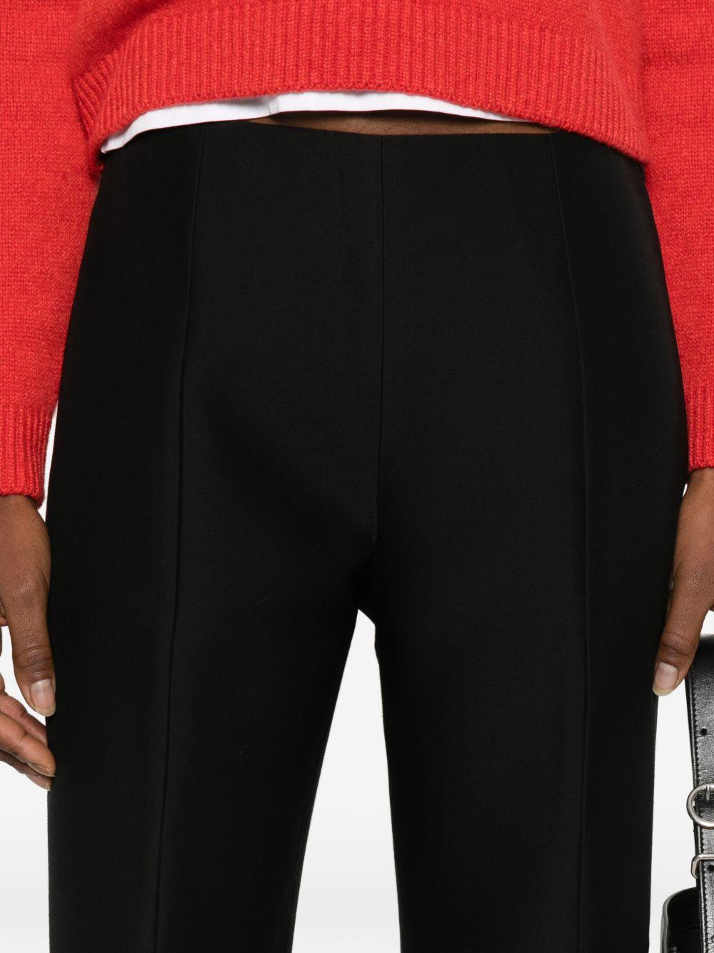 toteme pre trousers black wool - women