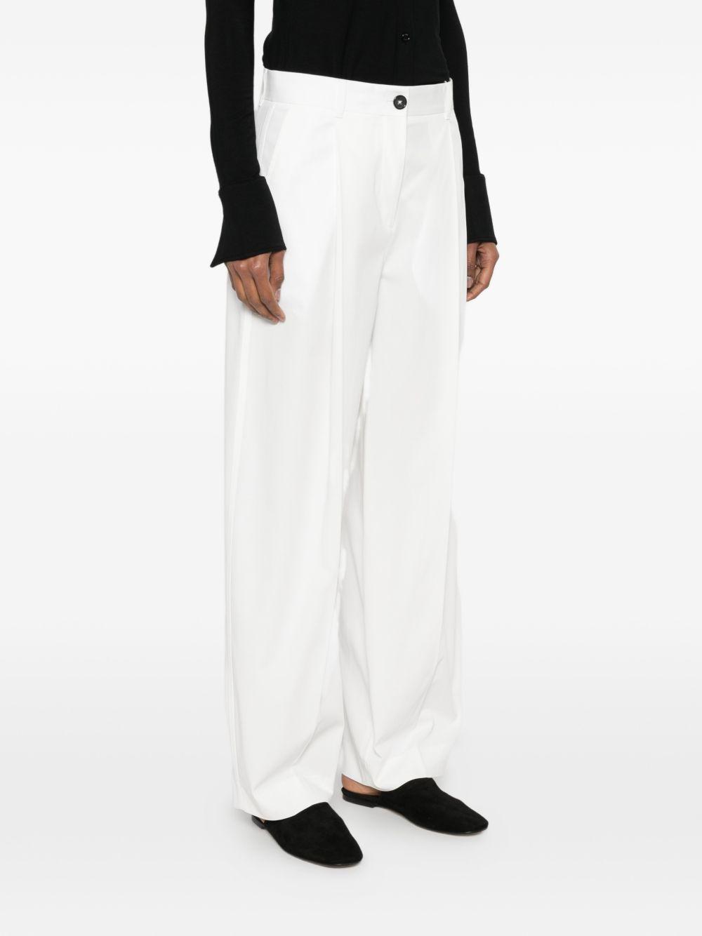 toteme pre trousers white - women