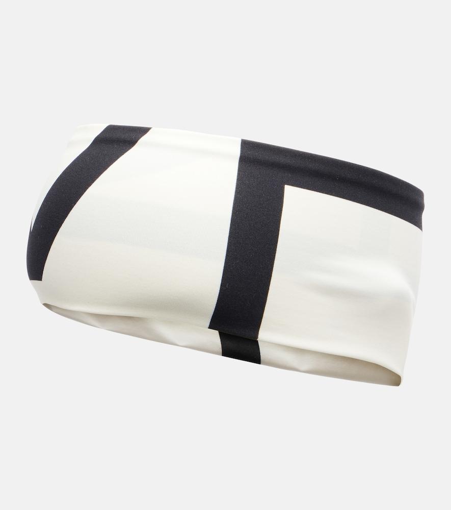 toteme printed headband
