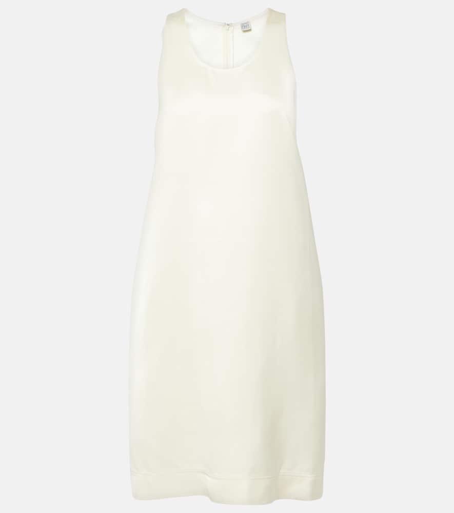 toteme satin minidress