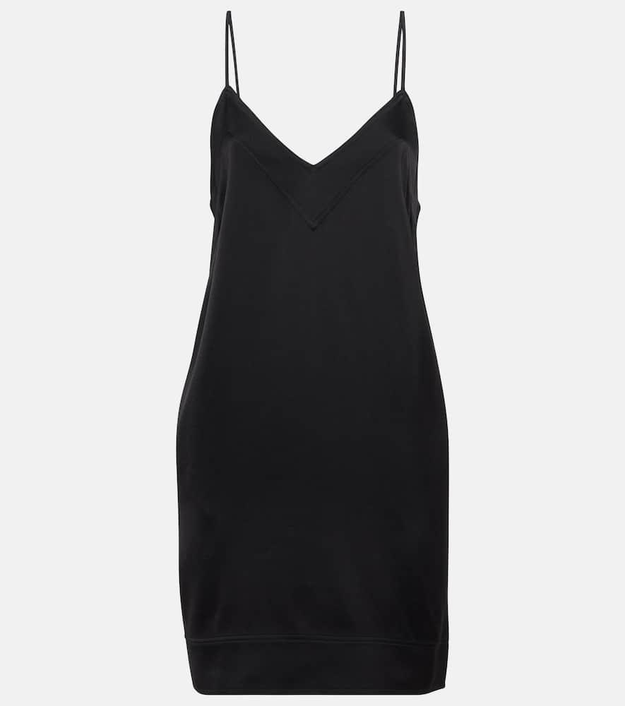 toteme satin slip dress