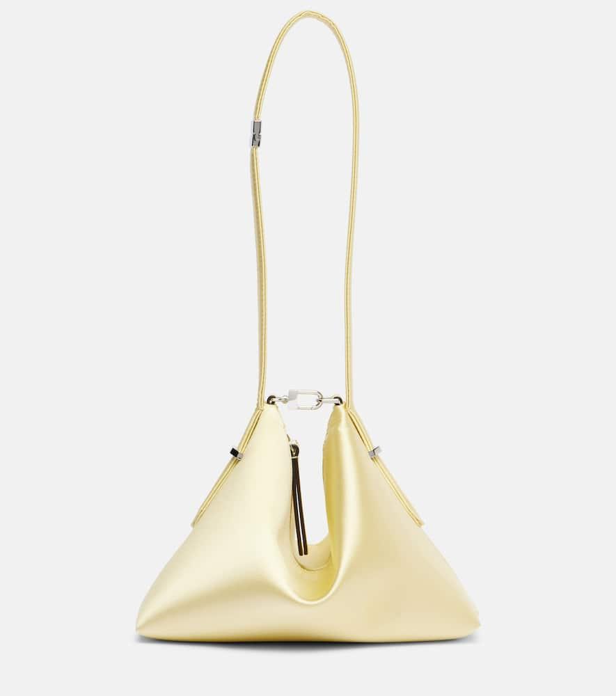toteme scoop satin shoulder bag