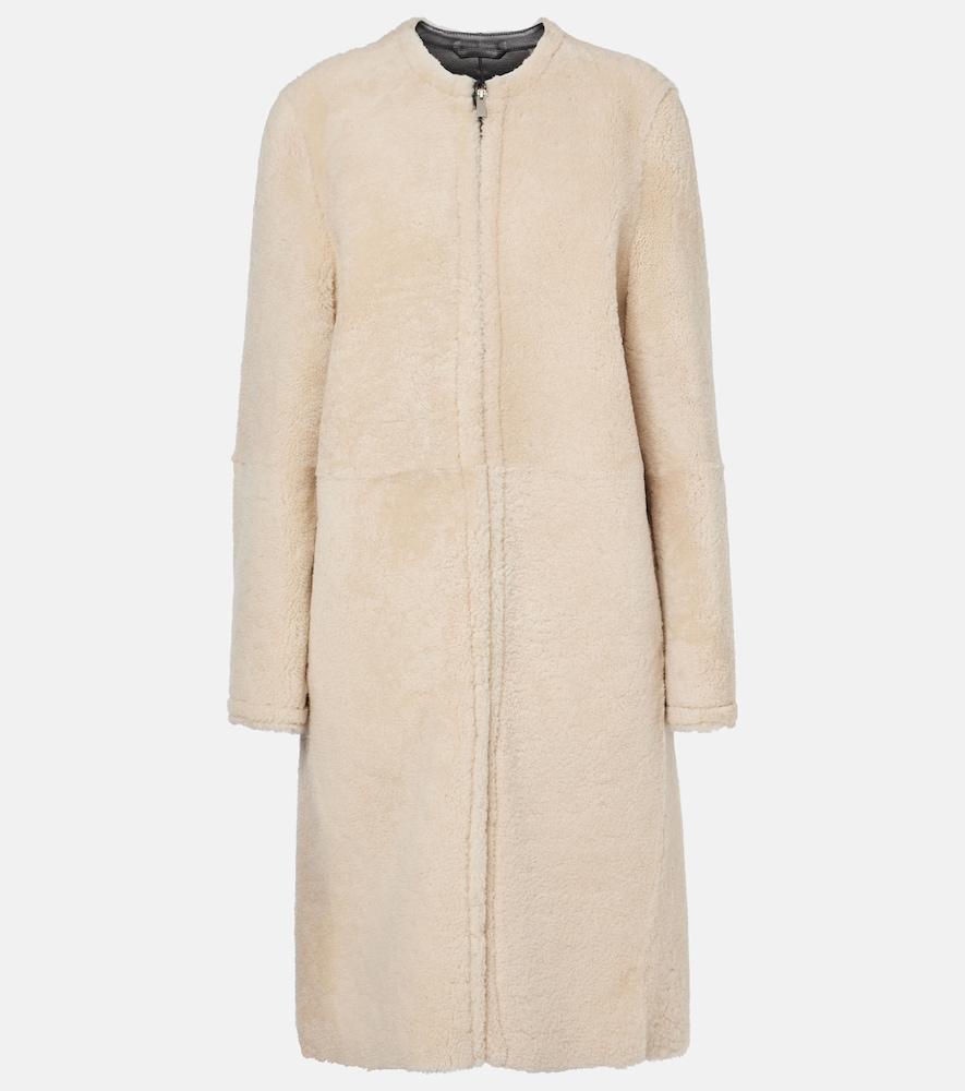 toteme shearling coat