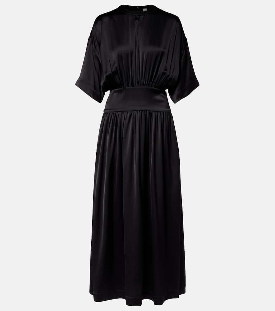 toteme silk and cotton satin t