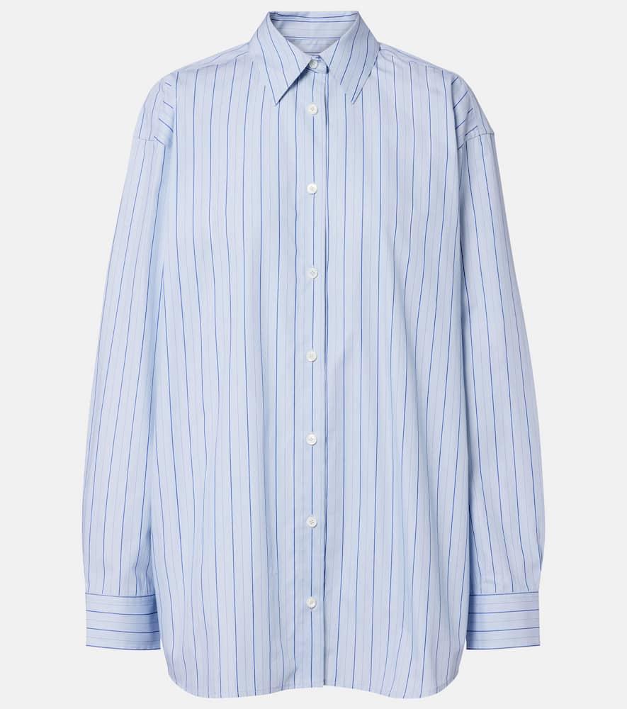 toteme striped cotton shirt