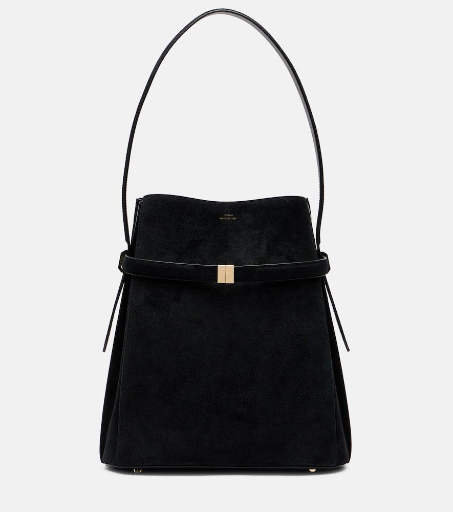 toteme suede bucket bag