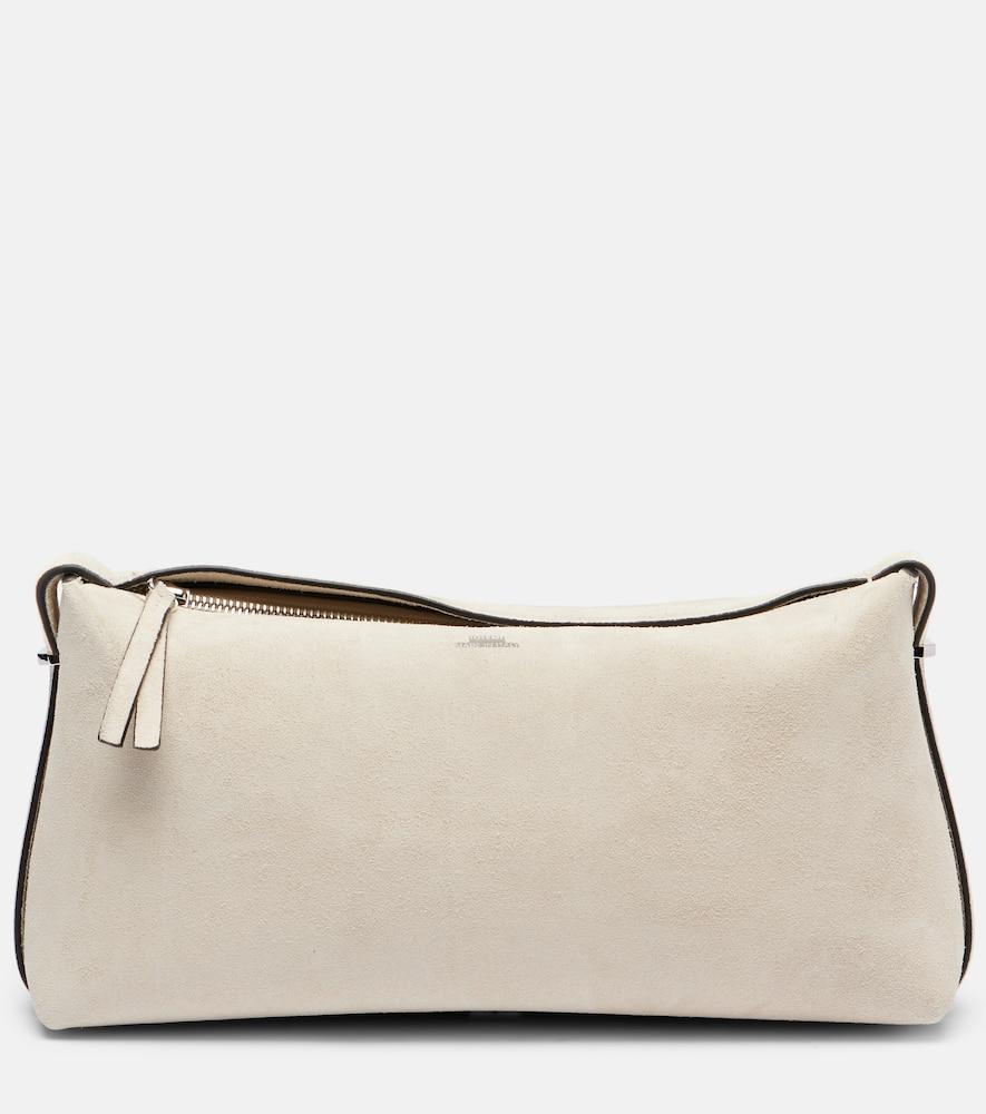 toteme suede clutch