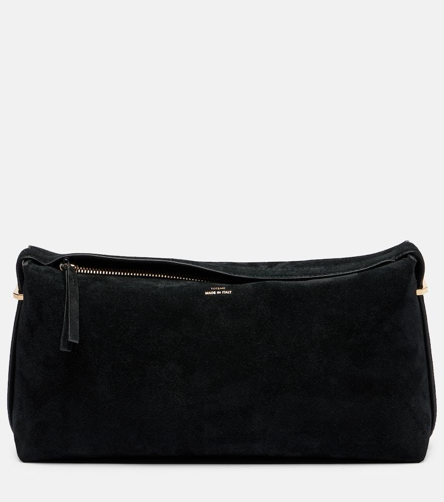 toteme suede clutch