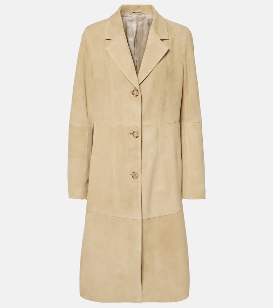 toteme suede coat
