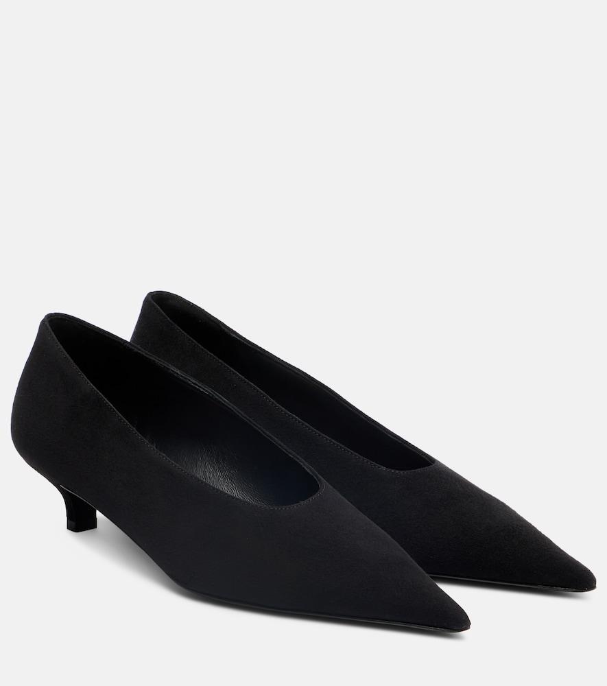 toteme suede pumps