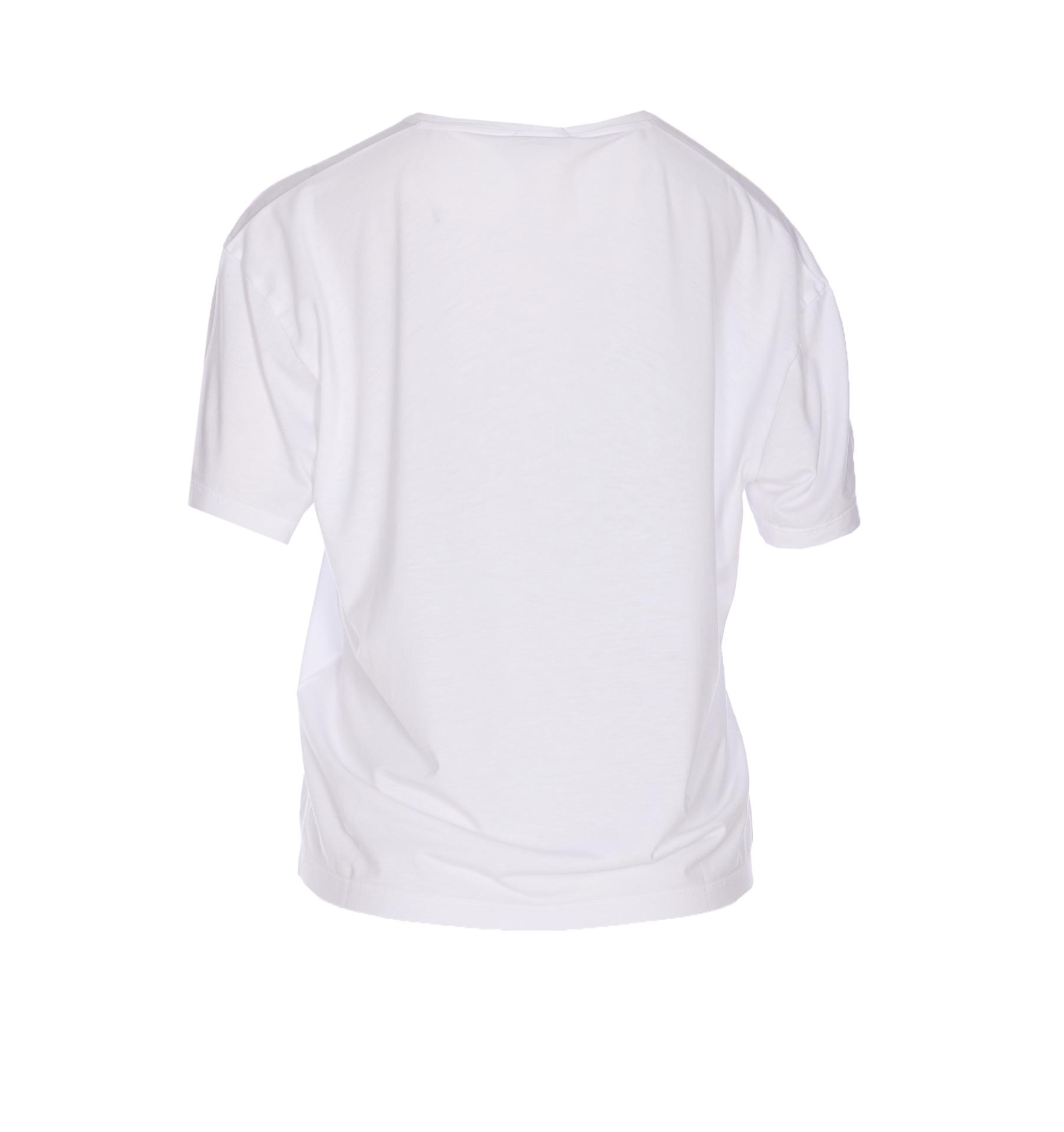 toteme t-shirts and polos white lyocell-tencel - women