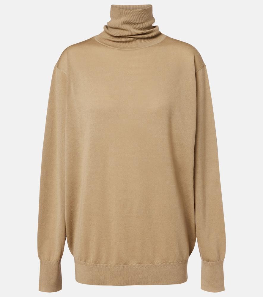 toteme wool turtleneck sweater