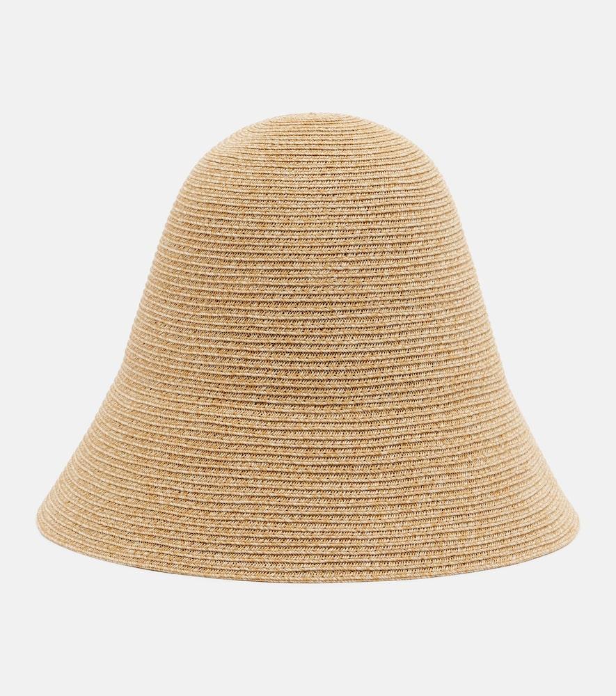 toteme woven cloche hat