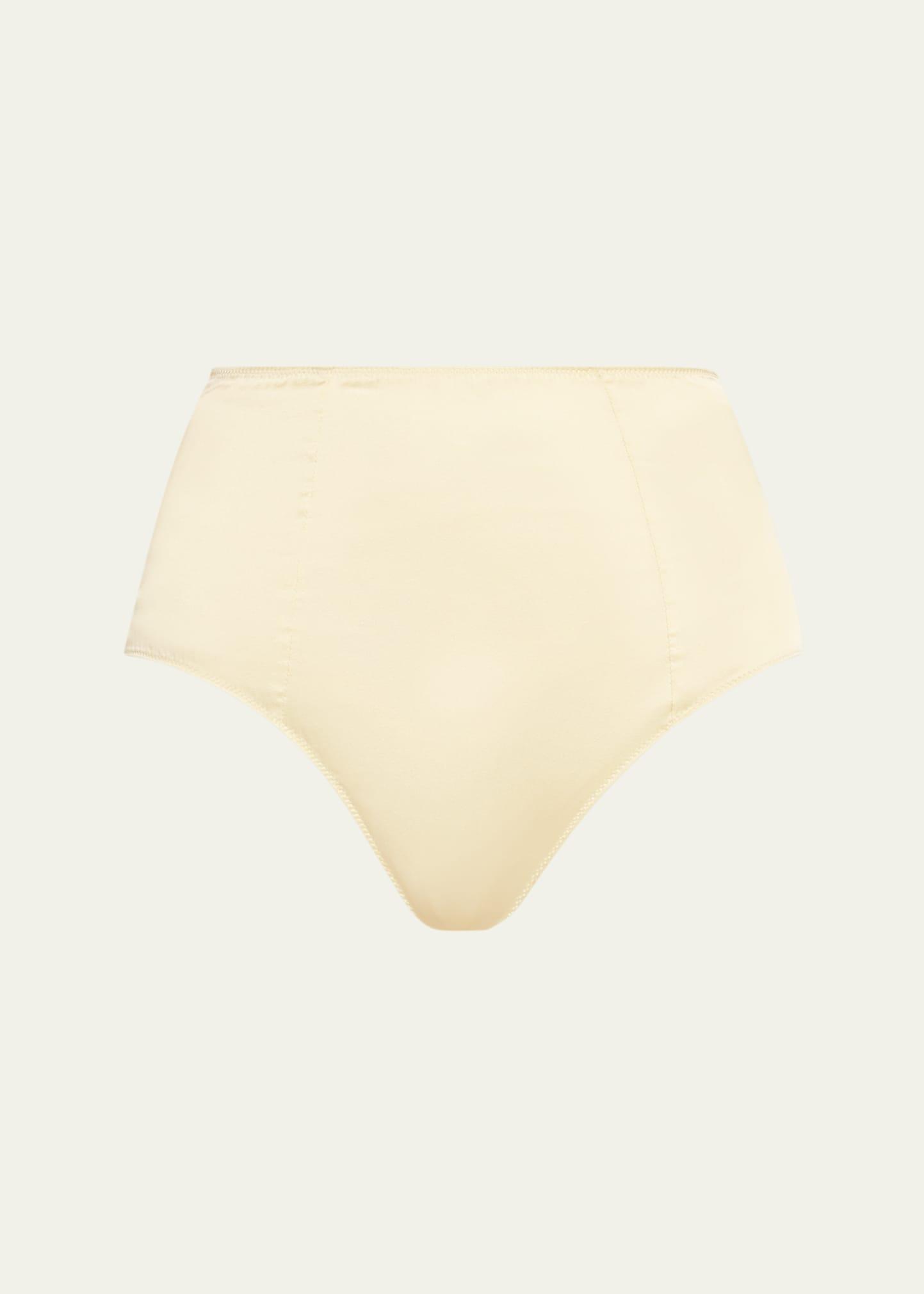 tous les jours high-rise stretch silk panties