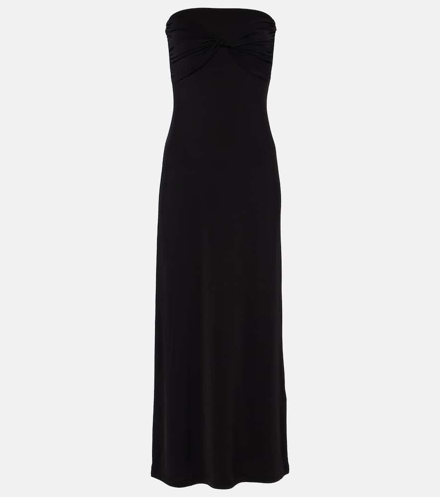 tove cate strapless maxi dress