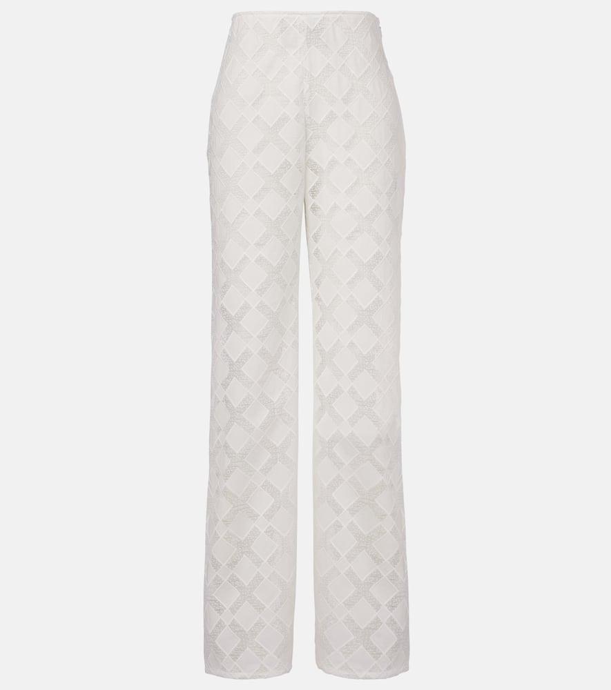 tove kaia embroidered wide