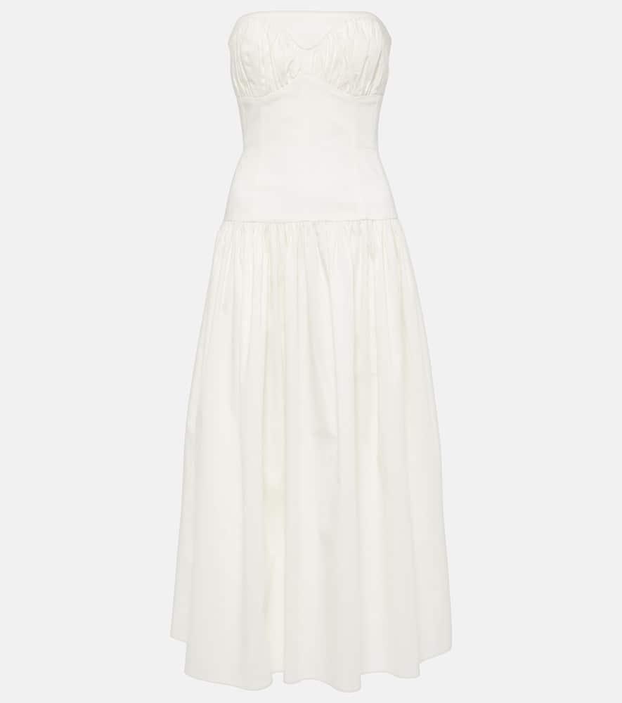 tove lauryn strapless cotton