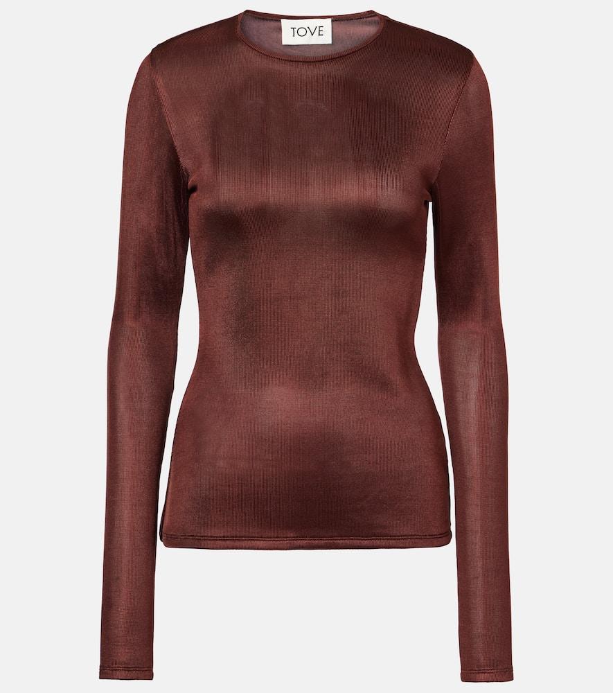 tove mayra knitted top